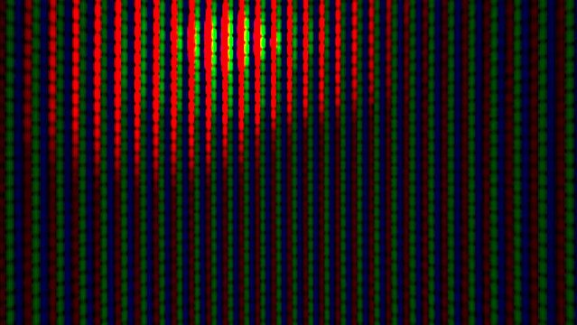 Extreme macro subpixel grid background showing RGB display led screen matrix texture