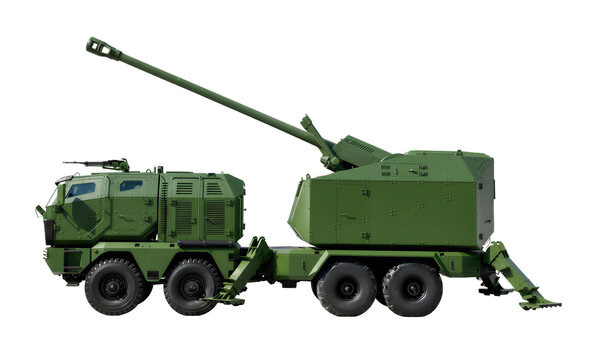 Serbian Nora B-52 self-propelled howitzer with 155mm gun