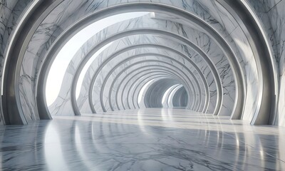 Fototapeta premium tunnel of light
