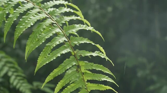 Arching Boston Fern Nephrolepis Exaltata Frond Pinnae Foliage Architecture