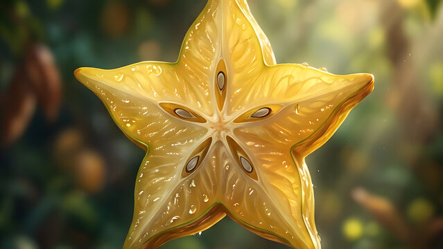 Star Fruit, Food, Nature
