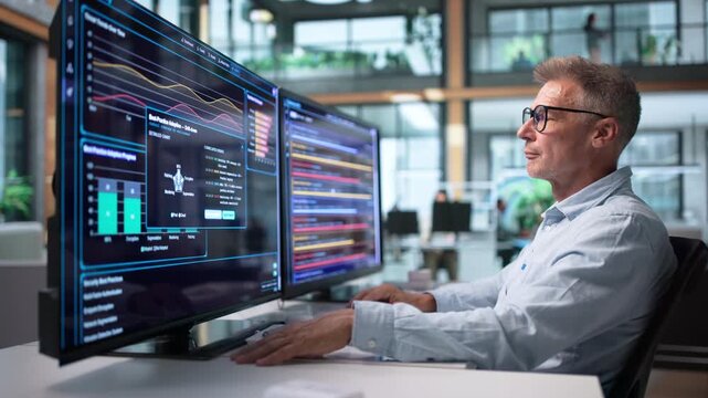 IT Security Specialist Carefully Monitors Network