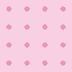 Soft pink polka dot pattern with a gentle watercolor texture © Syaima Levantine