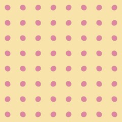 Pink and blue polka dot pattern background for design and decoration © Syaima Levantine