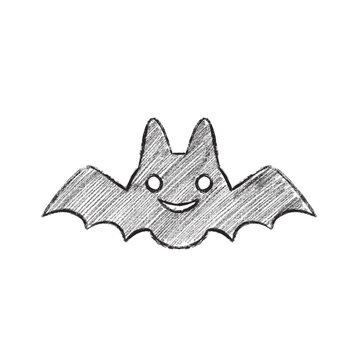 bat drawing style