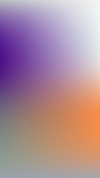 Smooth abstract gradient background with purple and orange colors