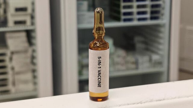 5-IN-1 VACCINE formulation for disease prevention through immunization against diphtheria tetanus pertussis polio and Hib disease