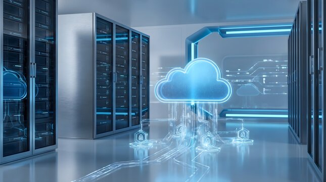 Cloud Computing Data Center with Secure Server Infrastructure