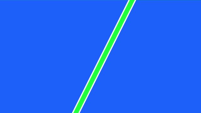 Green Screen Wipe Transition Video, Diagonal Slanted Split Screen Chroma Key Motion Graphic
