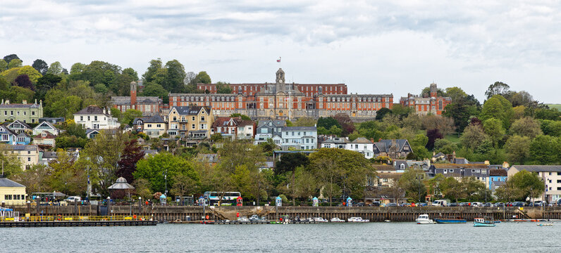 The Britannia Royal Naval College in Dartmouth Devon England UK 