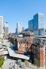 東京駅　丸の内　街並み © Mugi