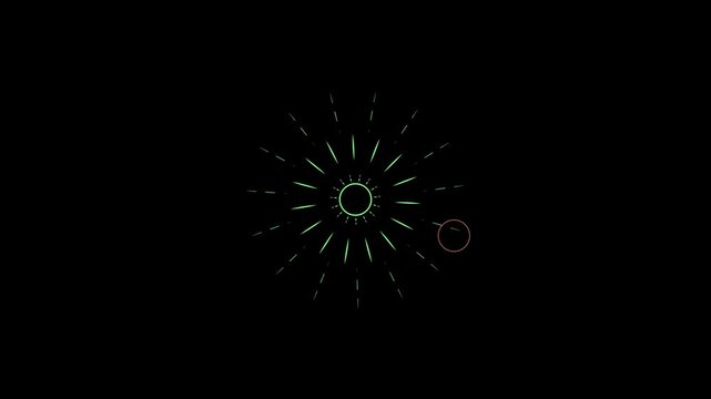 Grand Celebration Motion Graphics, Fireworks Circle Burst, Christmas Party Layout, New Year Blast, Holiday Event Backdrop, Bursting Magic Star and Joyful Moments to Celebrate