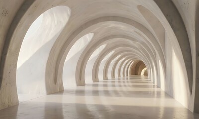 Fototapeta premium corridor of the church