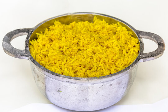 Marmite de riz safran&eacute; 
