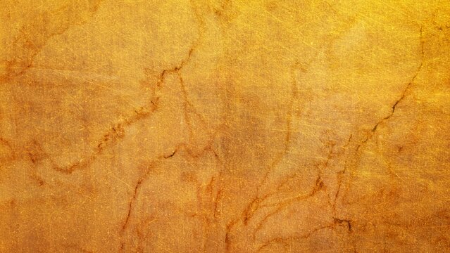 ​Gold grunge metallic textured background with cracked marble pattern