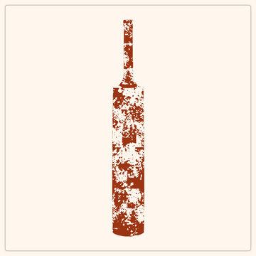 Tall amber bottle in distressed grunge style with peeling paint and corrosion. Vintage flask design features slang like "hooch jug" and "doggie bag," emphasizing heavy texture and decay within the sil
