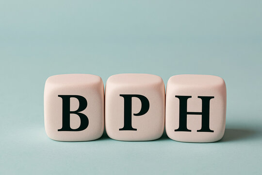 BPH（前立腺肥大症）の文字ブロック