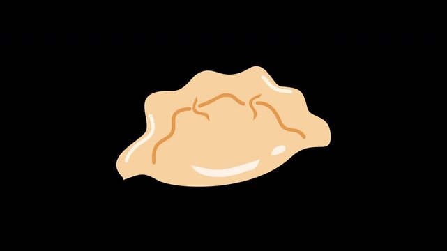 pierogi dumpling illustration food