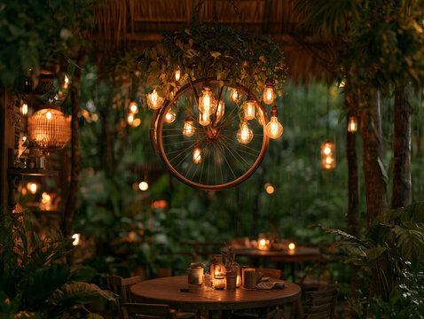 Experimental Cafe and Restaurant Concepts, Surreal Coffee Shop Interiors with Floating Furniture, Impossible Architecture, Unexpected Objects, Dreamlike Dining Spaces, Creative Hospitality and Unusual