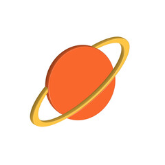 vertor illustration of planet © Alvoiden Graphs