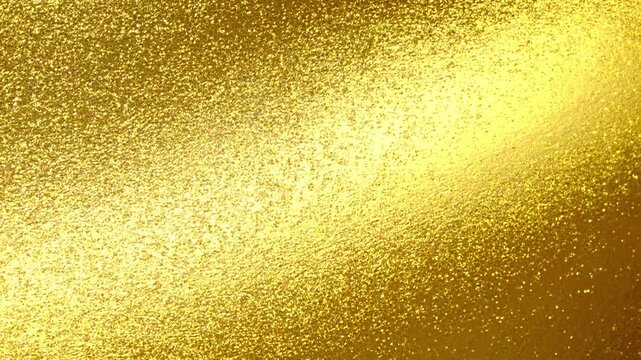 shiny grainy gold foil texture luxury gradient golden glitter metallic christmas new year background footage
