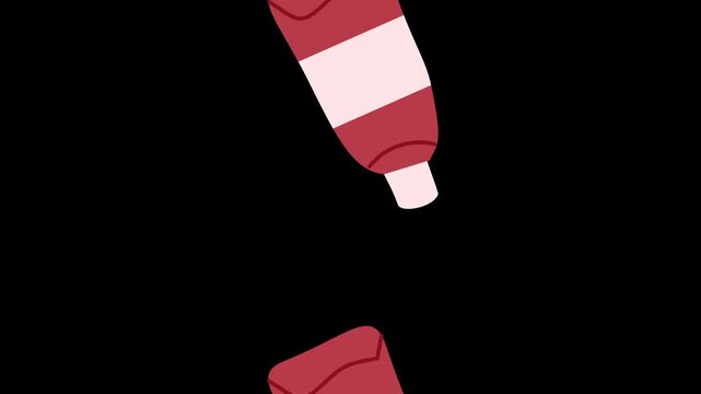 tube of antiseptic cream illustration, medical
