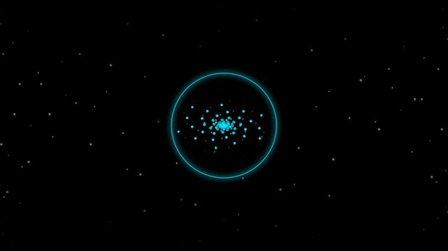 Cosmic Magenta Infinity Ribbon Loop