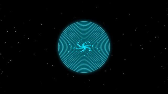 Deep Space Hyperbolic Wormhole Loop