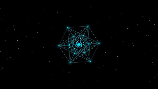 Emerald Green Sacred Metatron Loop