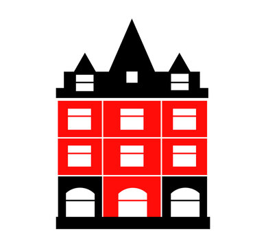 Urban building architecture representing city dwelling housing