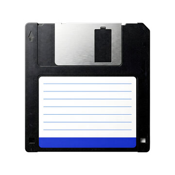 a floppy disk on transparent background