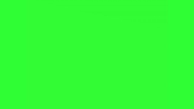 Animated white cartoon action burst made of bold hand-drawn strokes on a bright green screen, designed as a chroma key overlay for comic impact, emphasis, transitions, reactions, explainer videos, soc
