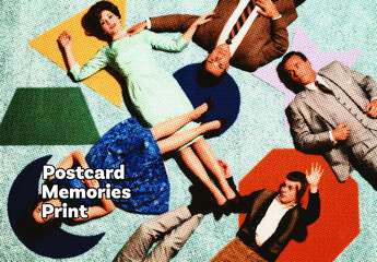 Postcard Memories Print