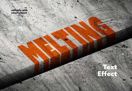 Melting Text Effect