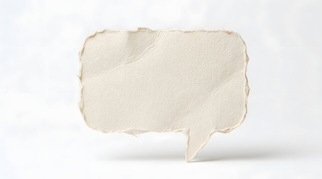 A detailed examination of a square speech bubble with a soft pastel color scheme and subtle shading