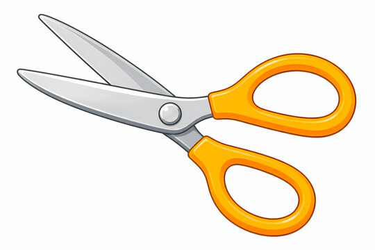 scissors isolated on white