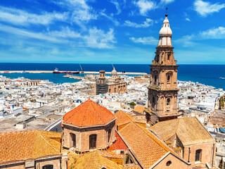 Fototapeta premium View of Monopoli, Apulia, Italy