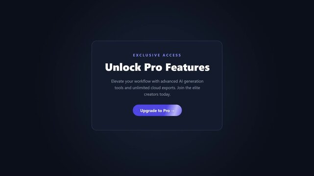 Looping floating promo card for a premium membership offer with smooth hover and glowing shimmer animations