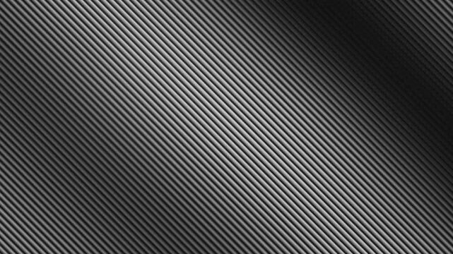 Abstract background featuring diagonal metallic silver lines on dark grey