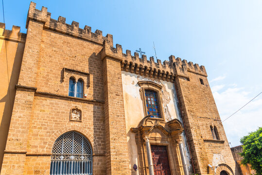 Church Santa Maria delle Giummare in Sciacca, Agrigento, Sicily, Italy, Europe