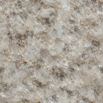 Quartz Crystal Seamless Pattern