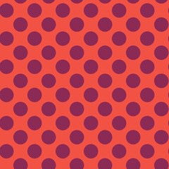 polkadot seamless pattern  © lker