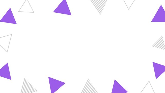 Simple modern business style background featuring a triangular geometric pattern