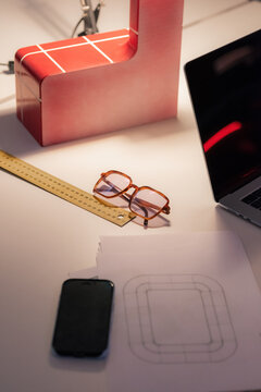 Designer's workplace