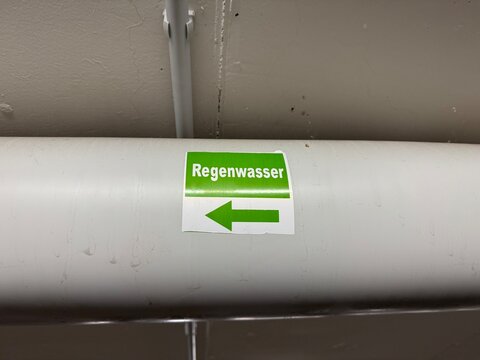 Regenwasserrohr