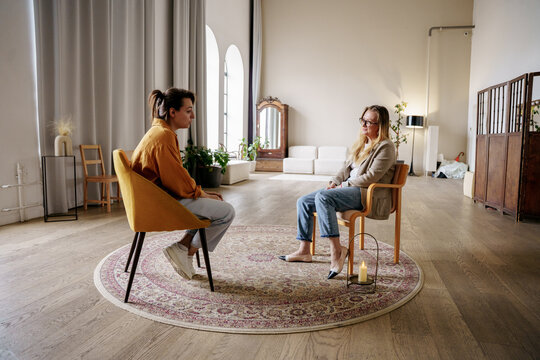 Individual psychotherapy session