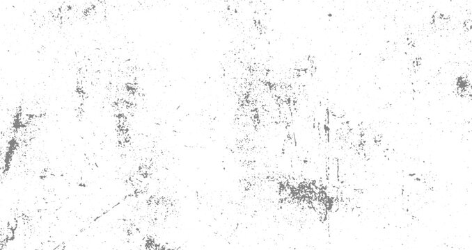 Retro Distressed Grunge Background, Aged Concrete Texture Overlay on Transparent Background.