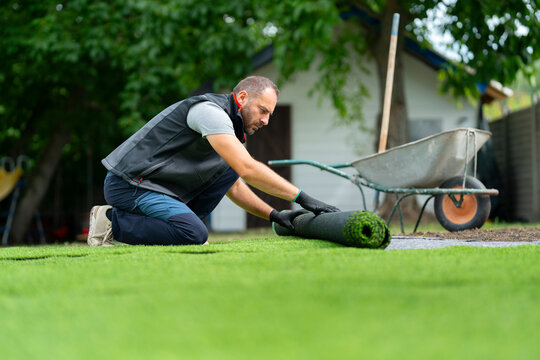 Installing Artificial Turf