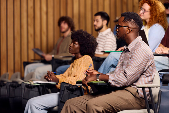 Audience at the University