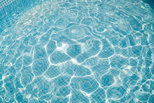 Sparkling Pool Water Texture Background